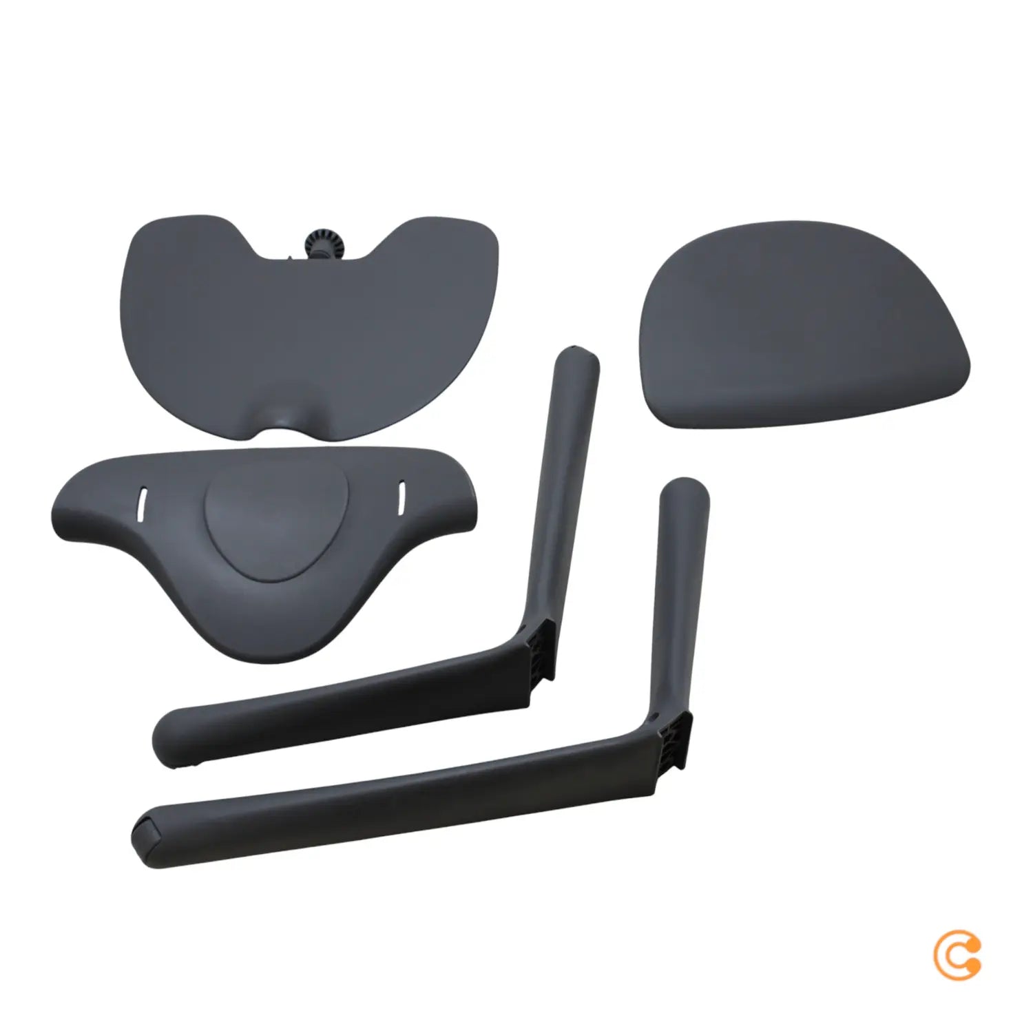 B-Ware Nomi Highchair Kunststoffelemente Hochstuhlzubehör Hochsttuhlzubehör Anthracite - 5712476005490