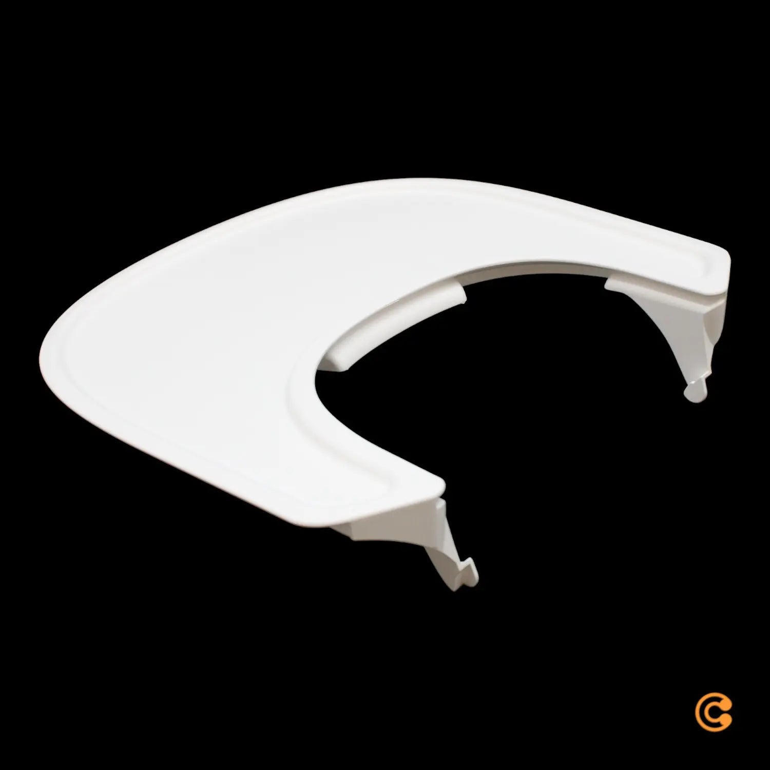 B-Ware Stokke Nomi Tray Hochstuhltisch Tablett White Baby Set Zubehör Kunststoff - 7040356260010