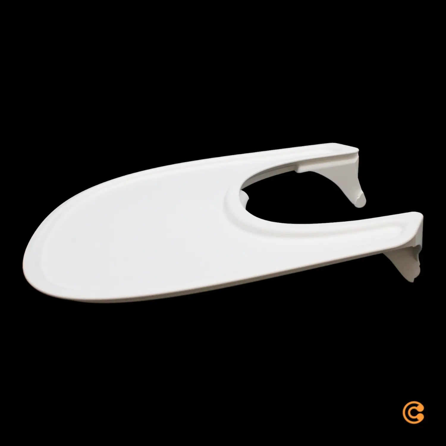 B-Ware Stokke Nomi Tray Hochstuhltisch Tablett White Baby Set Zubehör Kunststoff - 7040356260010