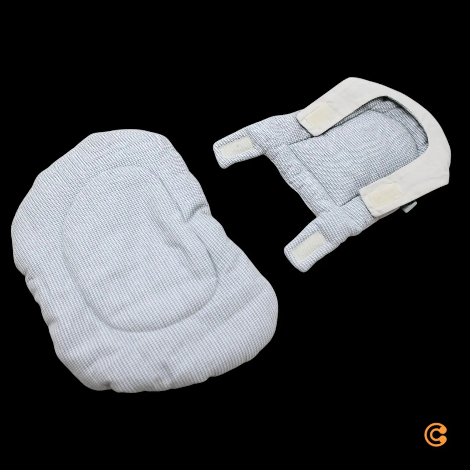 B-Ware Stokke Kissen Polster Hochstuhl Sitzkissen Nomi Wendbar Nordic Grey Sand - 2000587178800
