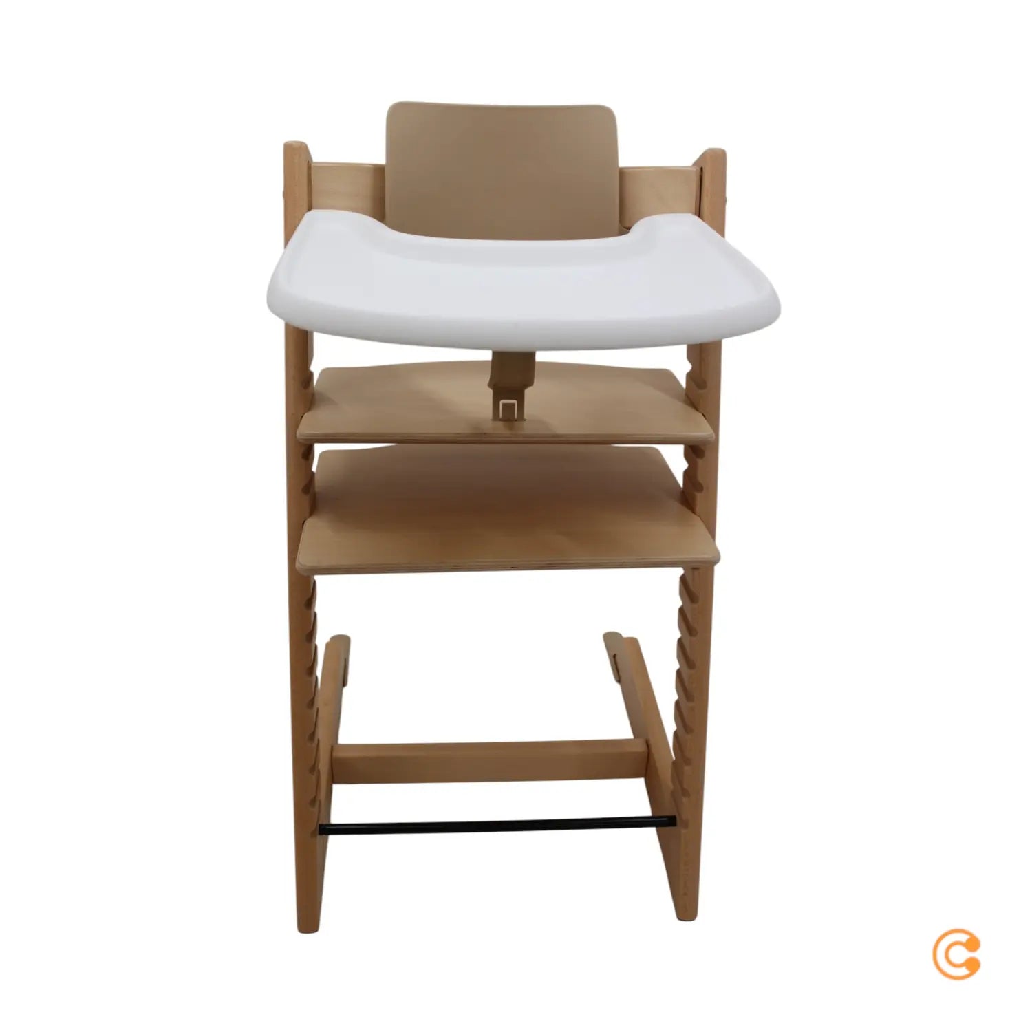 B-Ware Stokke Hochstuhl Kinderstuhl Tripp Trapp Set Baby Set Tablett Natur Beige Tray - 2000587971204