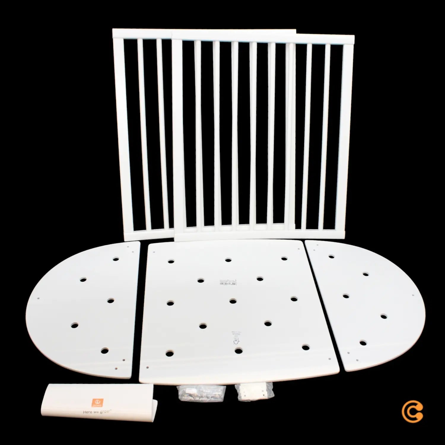 B-Ware Stokke Sleepi Bett Umbausatz Erweiterungsset Bettverlängerung White 141cm - 7040355921028