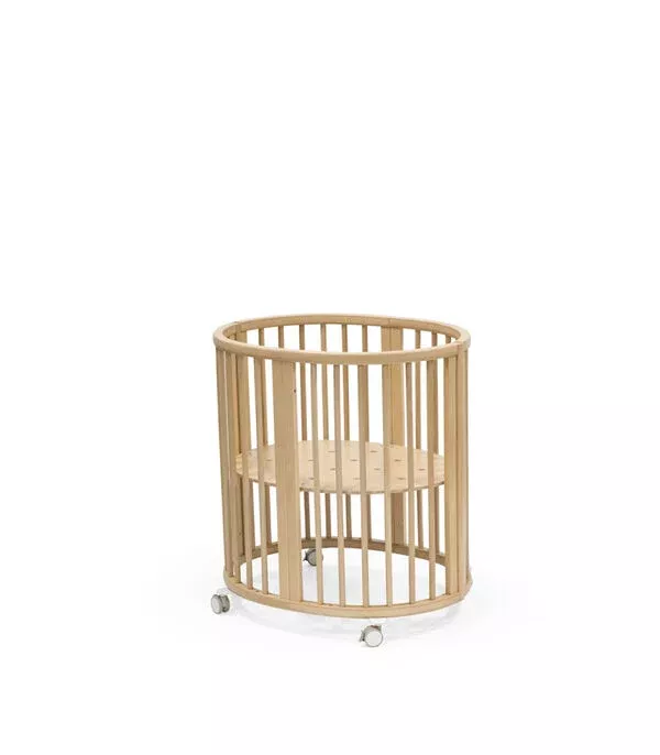 Stokke Gitterbett Kinderbett Babybett Sleepi Mini V3 Natur Höhenverstellbar B-Ware - 7040355913016