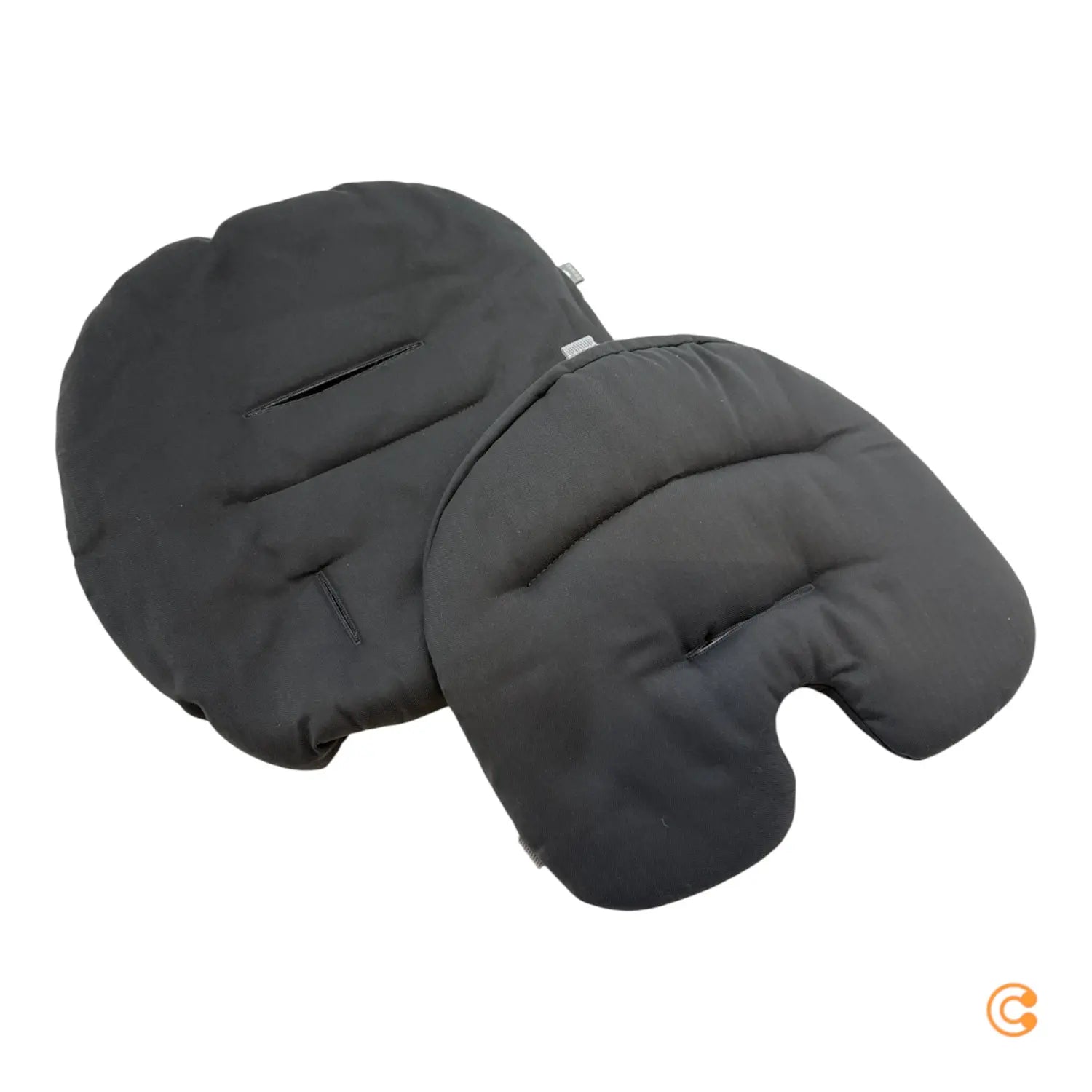 B-Ware Stokke Steps Herringbone Grey Baby Set Kissen Hochstuhlkissen Kinderkissen