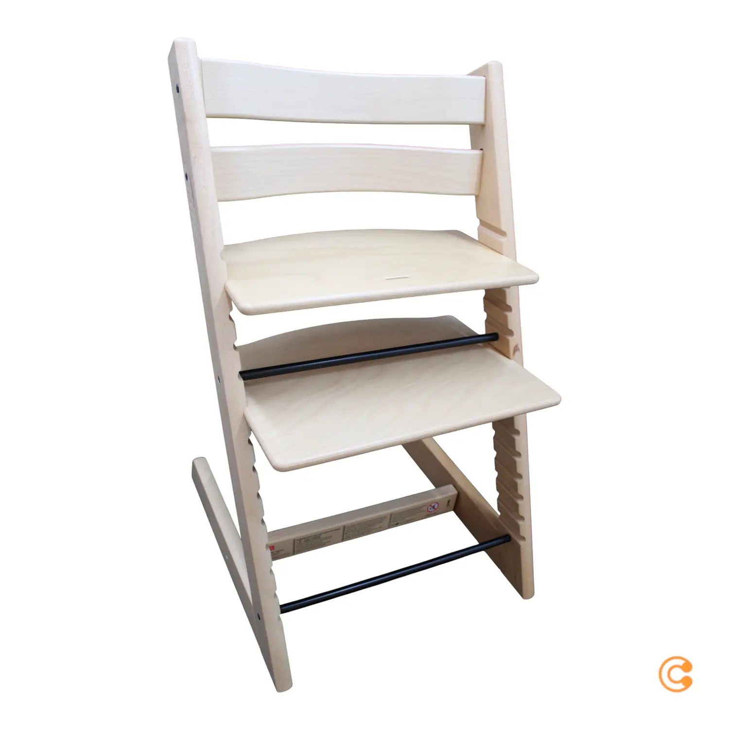 B-Ware Stokke Kinderstuhl Hochstuhl Tripp Trapp Stuhl Treppenhochstuhl Natur Lacki52