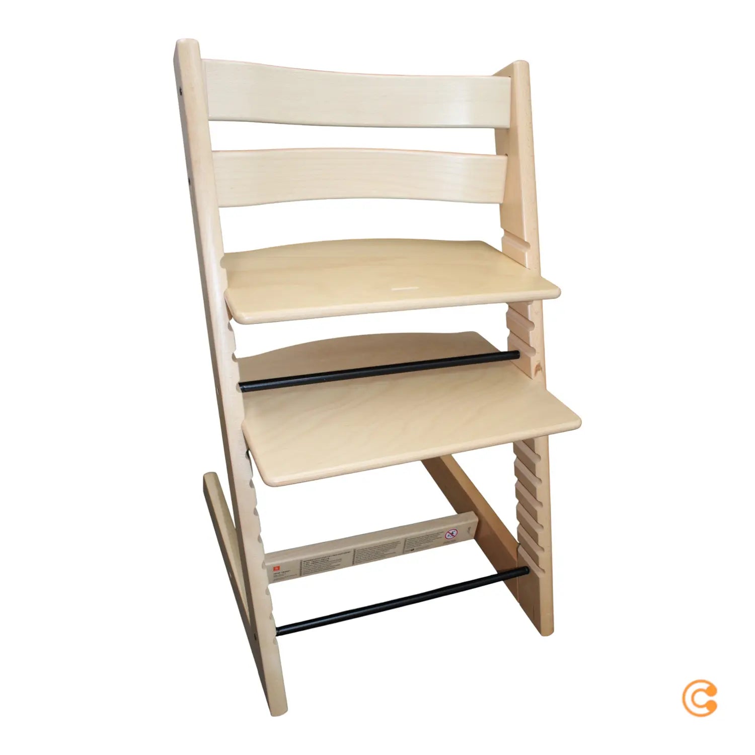B-Ware Stokke Kinderstuhl Hochstuhl Tripp Trapp Stuhl Treppenhochstuhl Natur Lacki52