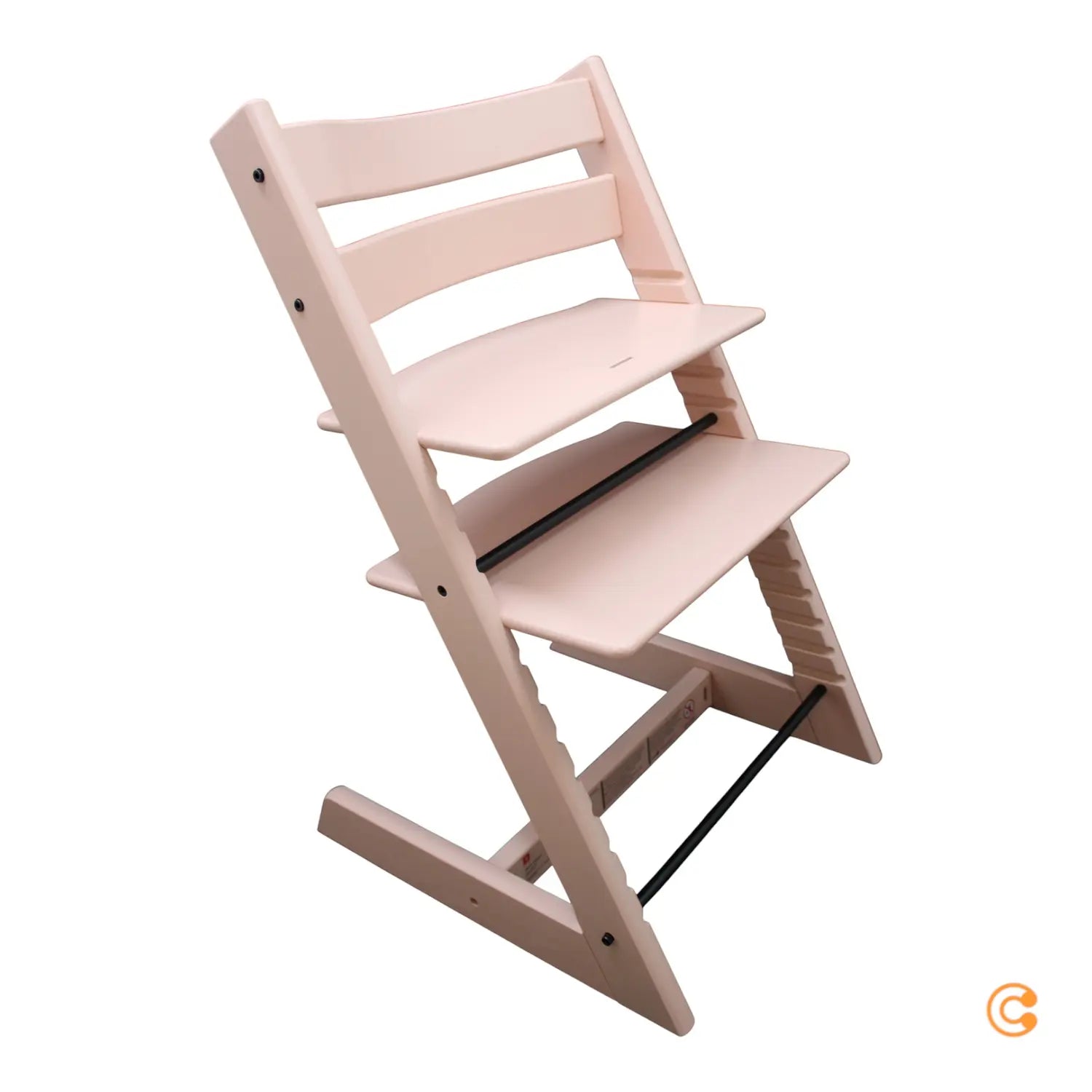 B-Ware Stokke Tripp Trapp Hochstuhl Serene Kinderstuhl Treppenhochstuhl Holz Pink