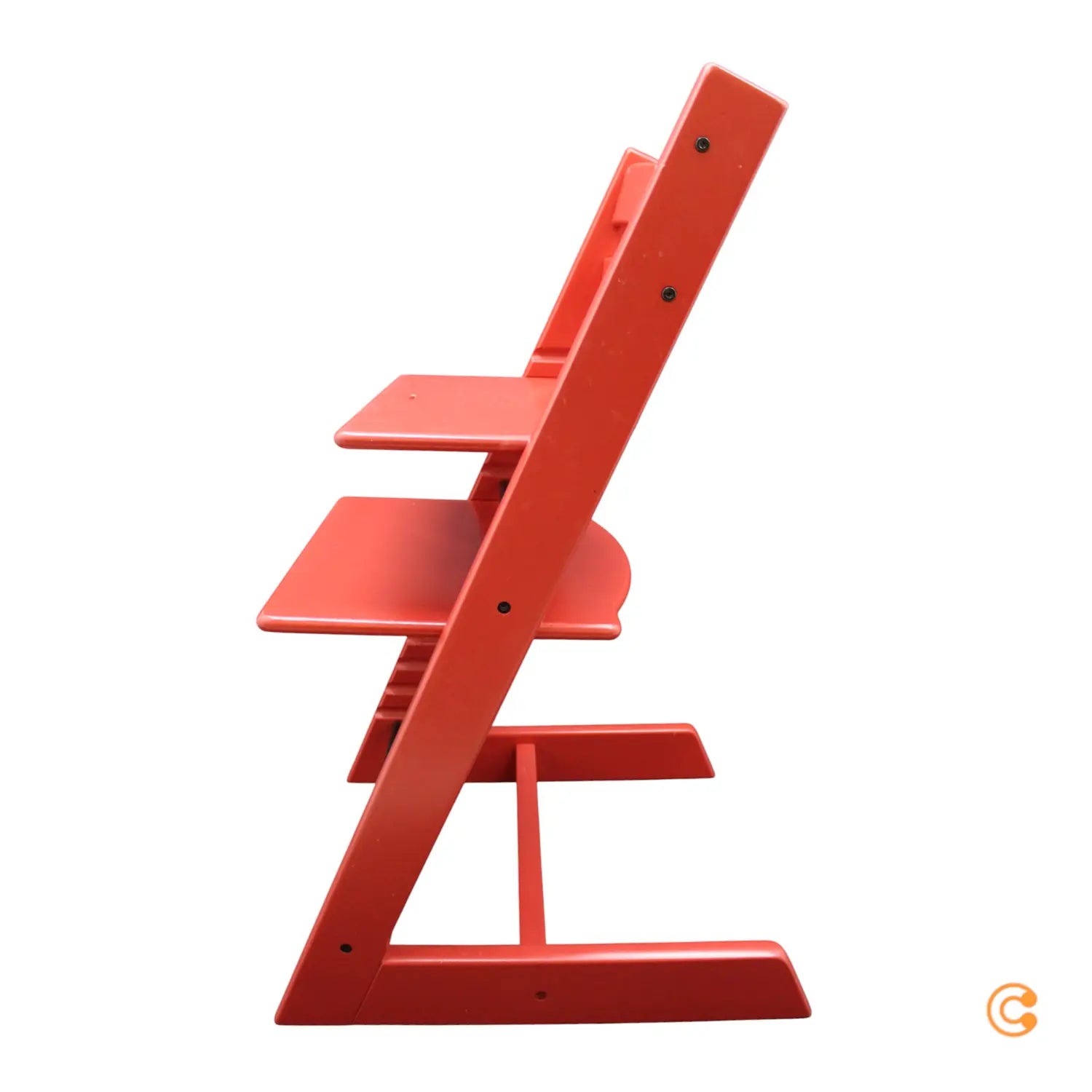 B-Ware Stokke Tripp Trapp Hochstuhl Buche Warm Rot Baby Kinder Stuhl Treppenhochstuhl - 7040351001366