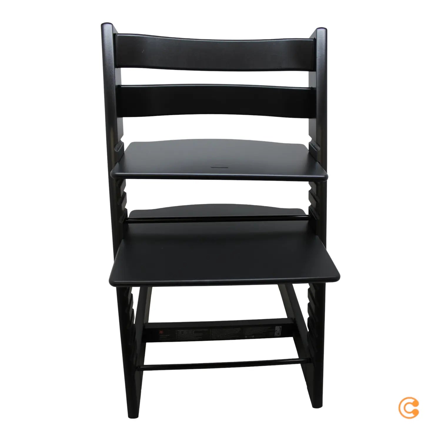 B-Ware Stokke Tripp Trapp Schwarz Eiche Hochstuhl Kinderhochstuhl Stuhl Baby Kinder  - 7040354952023