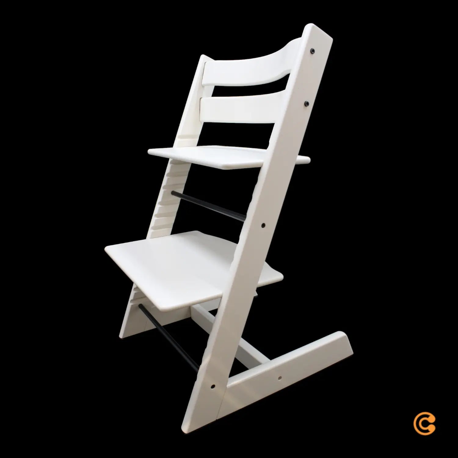 B-Ware Stokke Tripp Trapp Hochstuhl Sitzmöbel Kinderstuhl Vanilla White Holz - 7040351001427
