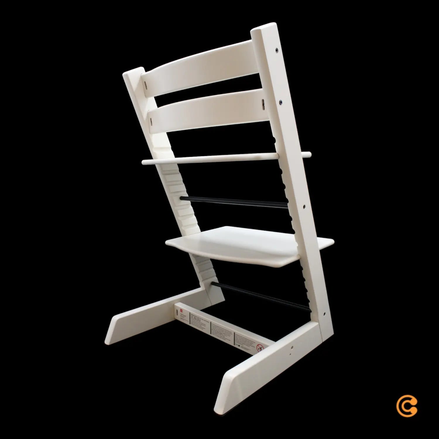 B-Ware Stokke Tripp Trapp Hochstuhl Sitzmöbel Kinderstuhl Vanilla White Holz - 7040351001427
