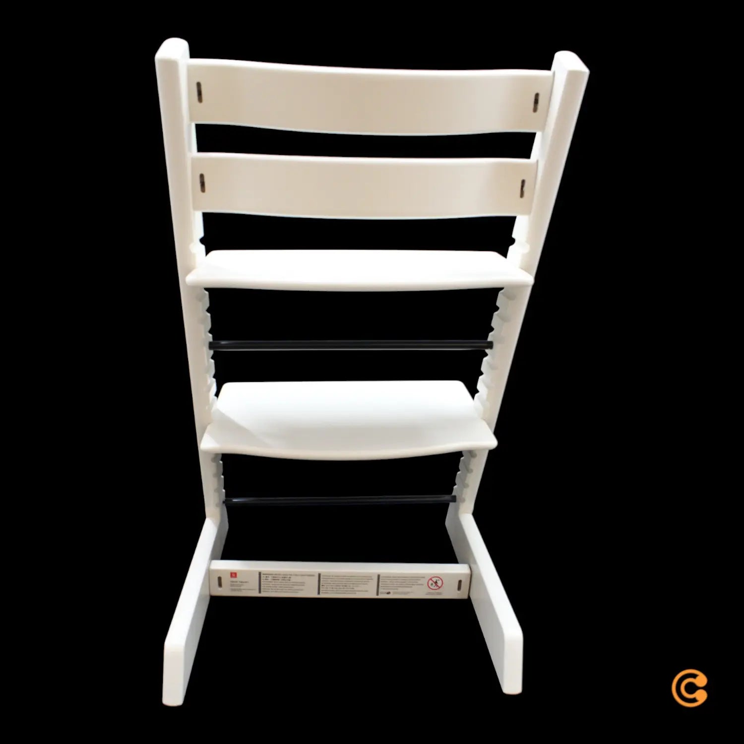 B-Ware Stokke Tripp Trapp Hochstuhl Sitzmöbel Kinderstuhl Vanilla White Holz - 7040351001427