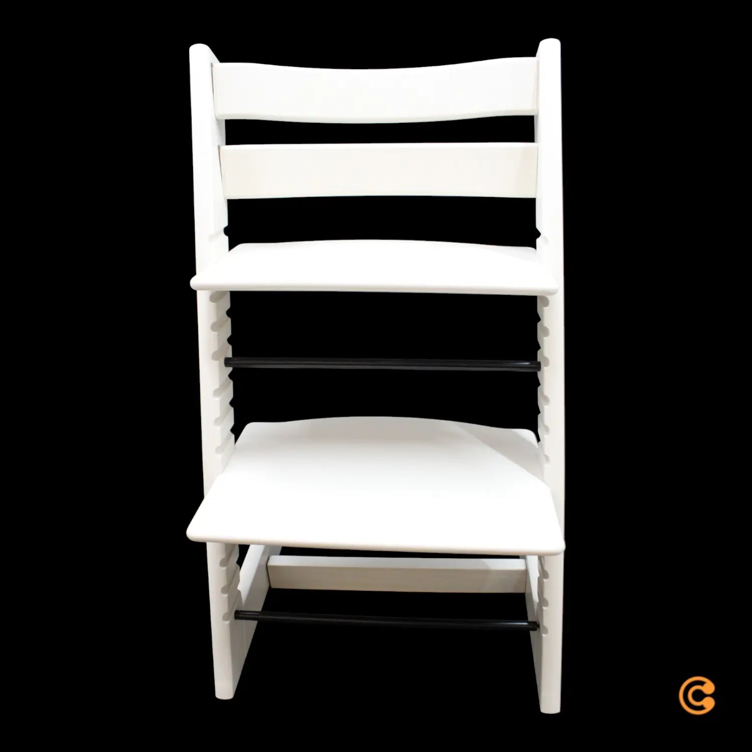 B-Ware Stokke Tripp Trapp Hochstuhl Sitzmöbel Kinderstuhl Vanilla White Holz - 7040351001427