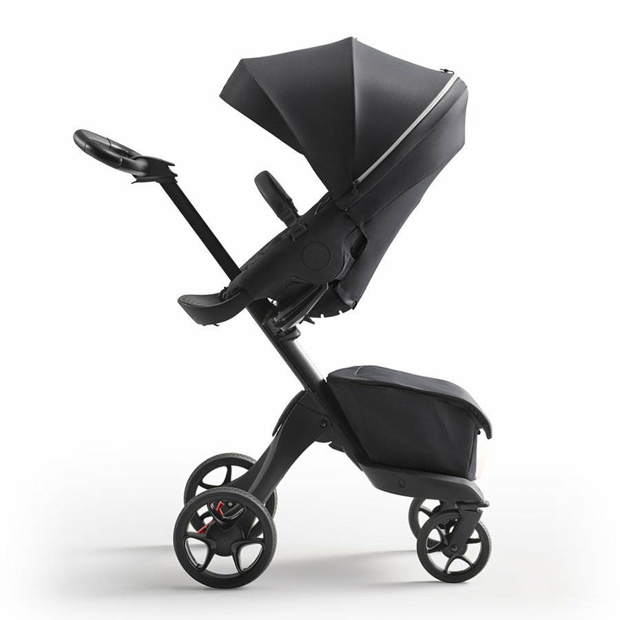 Stokke Xplory X Kinderwagen Buggy Kinderbuggy Kinder Wagen Rich Black B-Ware - 7040355714019