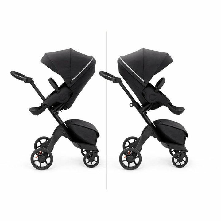 Stokke Xplory X Kinderwagen Buggy Kinderbuggy Kinder Wagen Rich Black B-Ware - 7040355714019