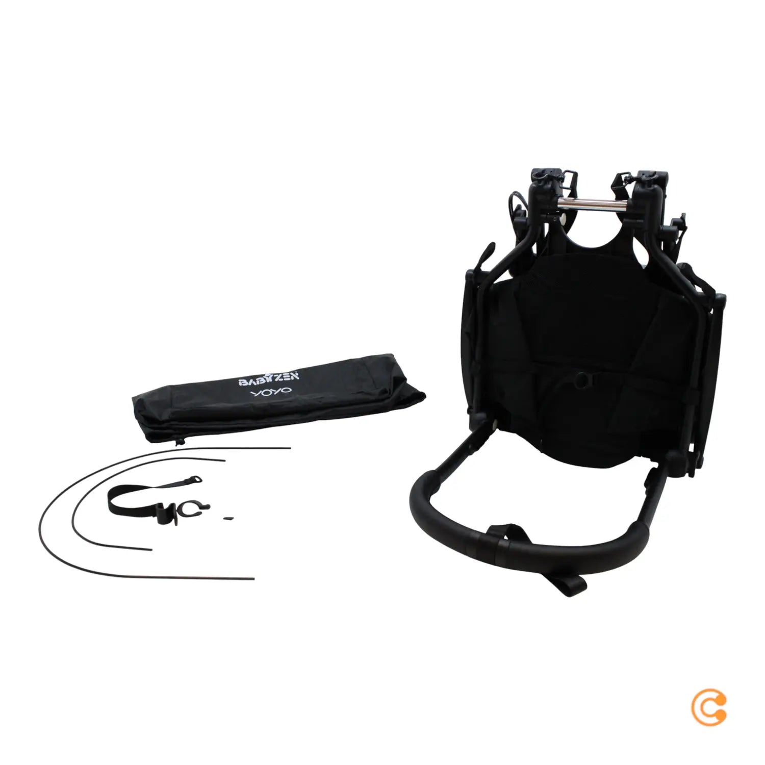 B-Ware Babyzen Gestell Yoyo Connect Kinderwagengestell Babywagengestell Buggy Black