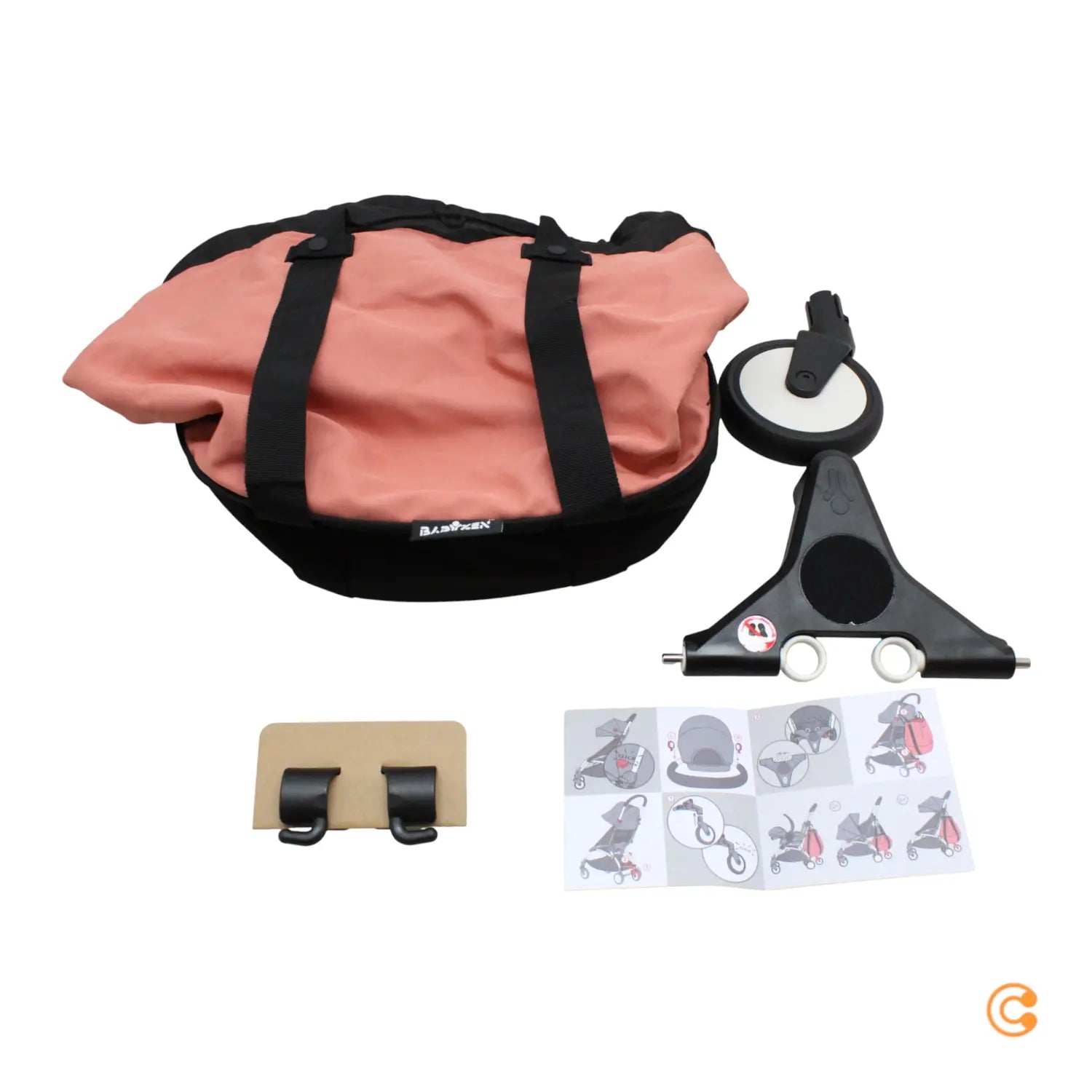 B-Ware Stokke Yoyo Einkaufstasche Tragetasche Kinderwagen Zubehör Ginger 40l 10kg
