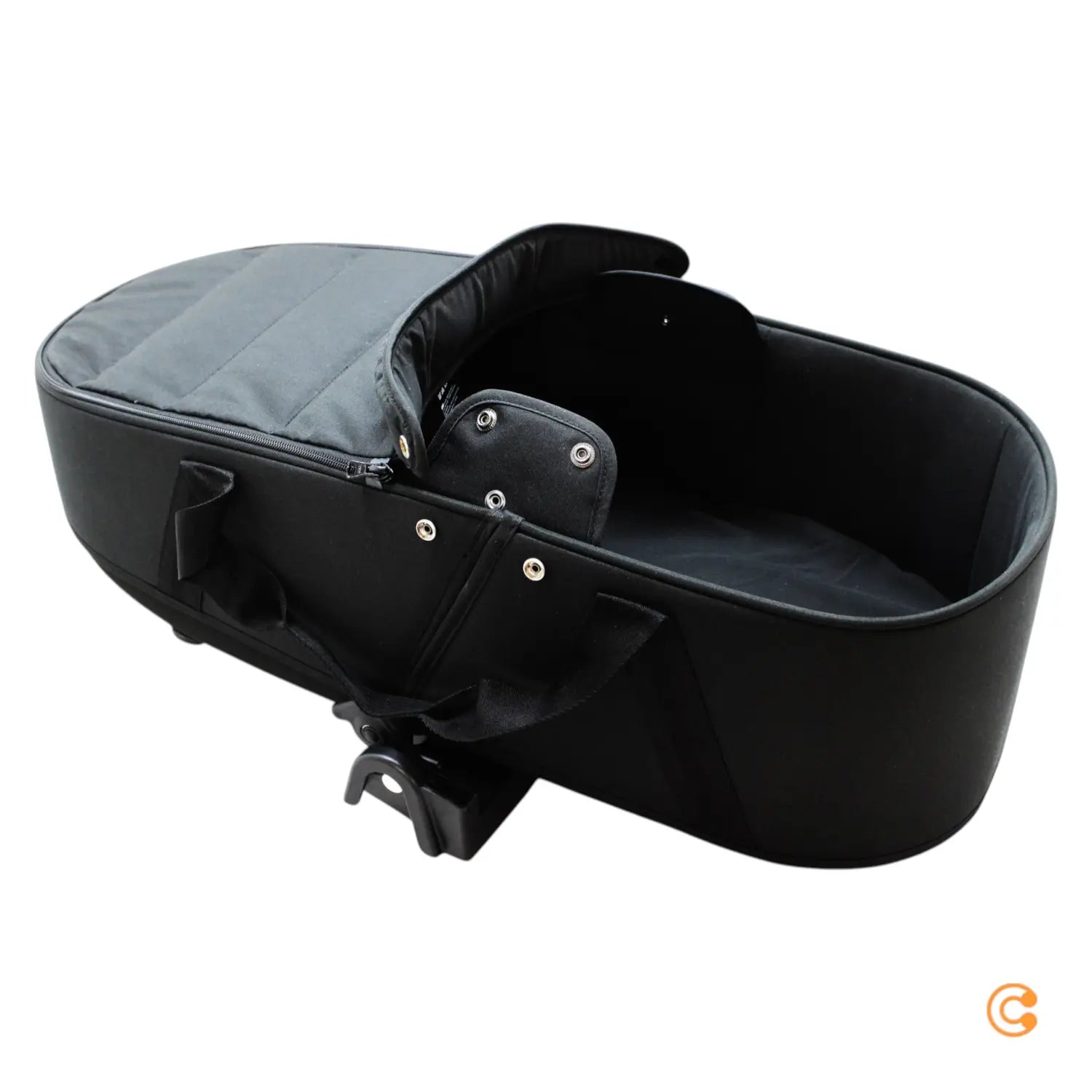 B-Ware Stokke Yoyo Liegewanne Babywanne Kinderwagenwanne Black Neugeborenenaufsatz