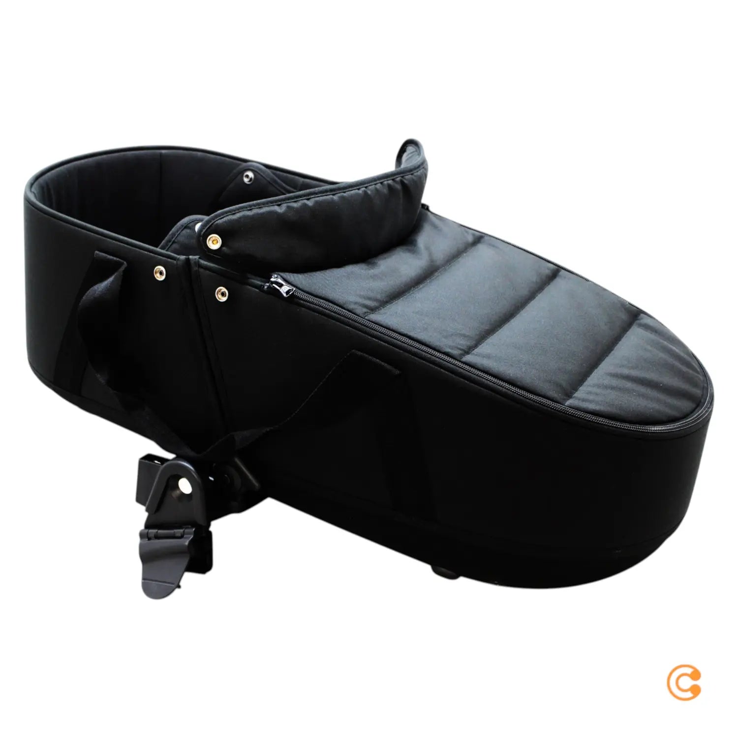 B-Ware Stokke Yoyo Liegewanne Babywanne Kinderwagenwanne Black Neugeborenenaufsatz