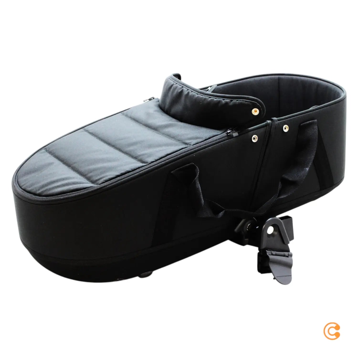 B-Ware Stokke Yoyo Liegewanne Babywanne Kinderwagenwanne Black Neugeborenenaufsatz