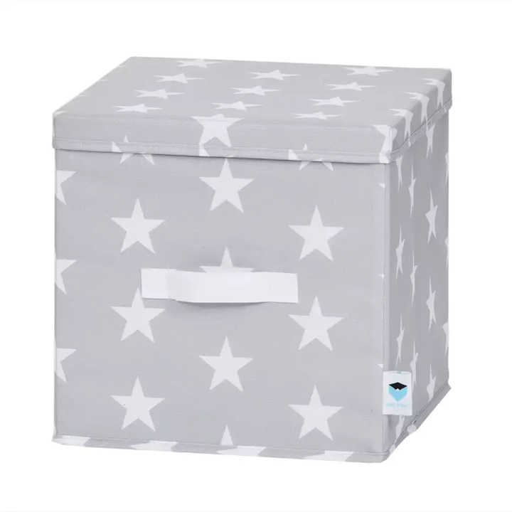 Storeit Ordnungsbox Aufbewahrungsbox Spielzeugkiste Deckel 30x30x30cm Hellgrau B-Ware - 4260428670858