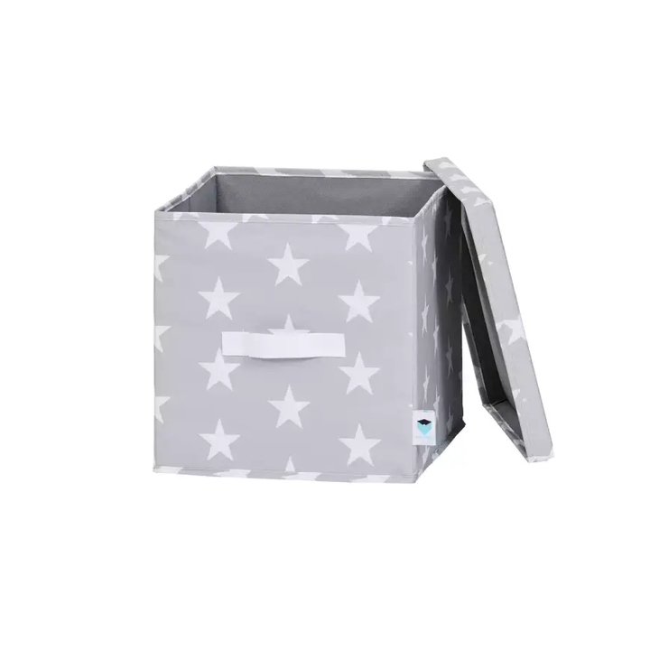 Storeit Ordnungsbox Aufbewahrungsbox Spielzeugkiste Deckel 30x30x30cm Hellgrau B-Ware - 4260428670858