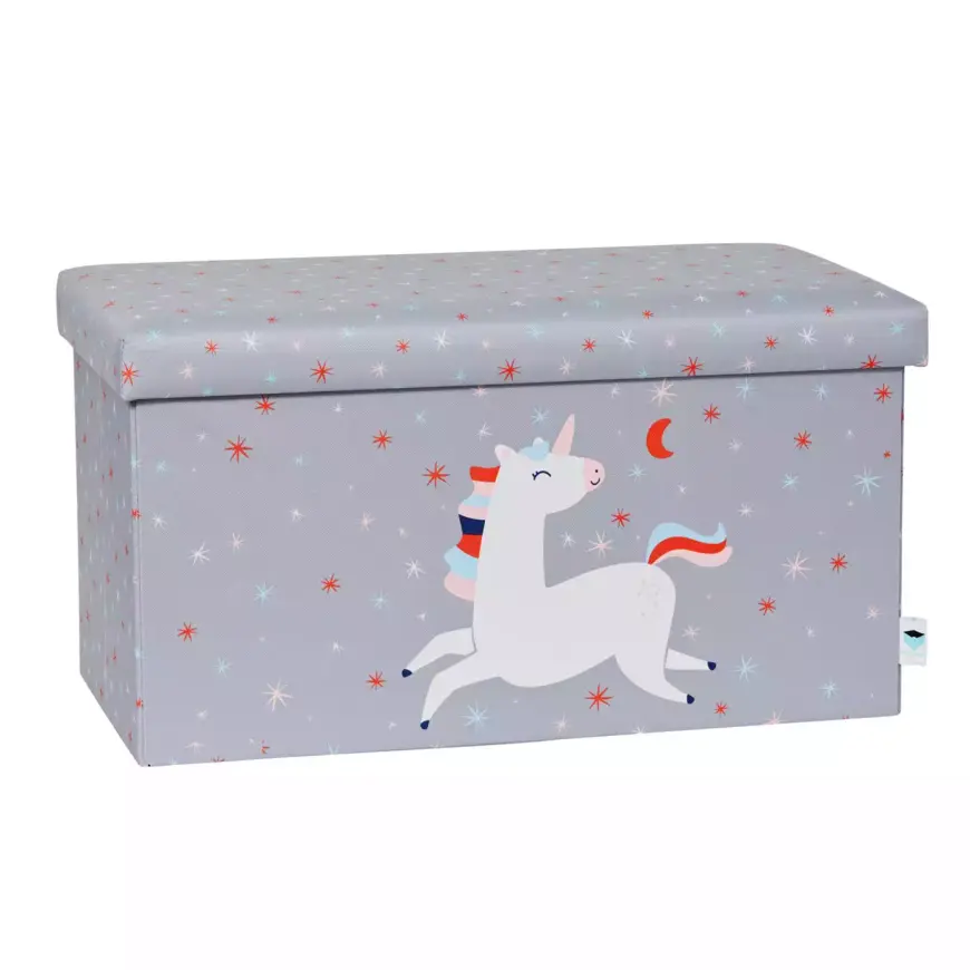 Store it! Einhorn Sitzbank Bank Aufbewahrungsbank Box Kindersitzbank - 4260428677222