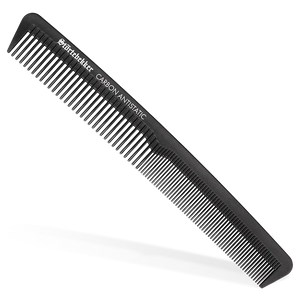 B-Ware Störtebekker Haarkamm Kamm Carbon Bartkamm Friseurkamm Stylingkamm Schwarz