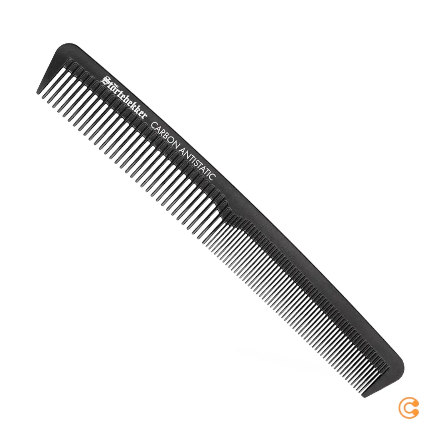 B-Ware Störtebekker Haarkamm Kamm Carbon Bartkamm Styling Friseurkamm Schwarz 3 Stück - 4260554494021
