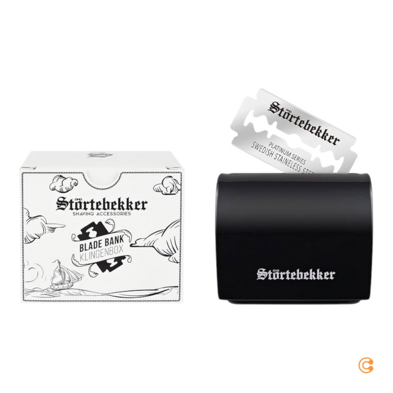 B-Ware Störtebekker Klingenbox Rasierklingenaufbewahrung Rasierer Aufbewahrung 6 Stück - 4260554491082