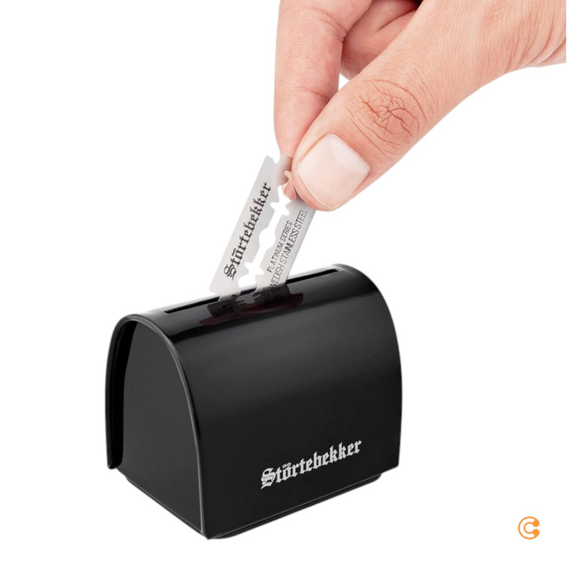 B-Ware Störtebekker Klingenbox Rasierklingenaufbewahrung Rasierer Aufbewahrung 6 Stück - 4260554491082