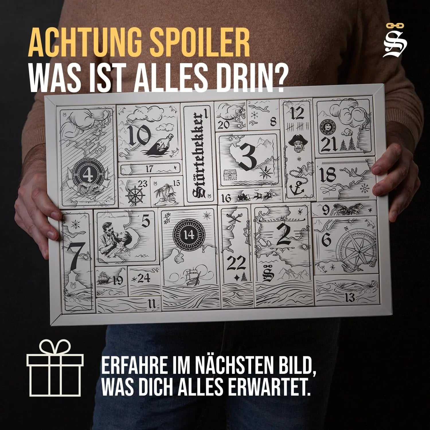 B-Ware Störtebekker Adventskalender Kosmetik Männerpflege Bartpflege Rasur Körperpfl595 - 4260554493512