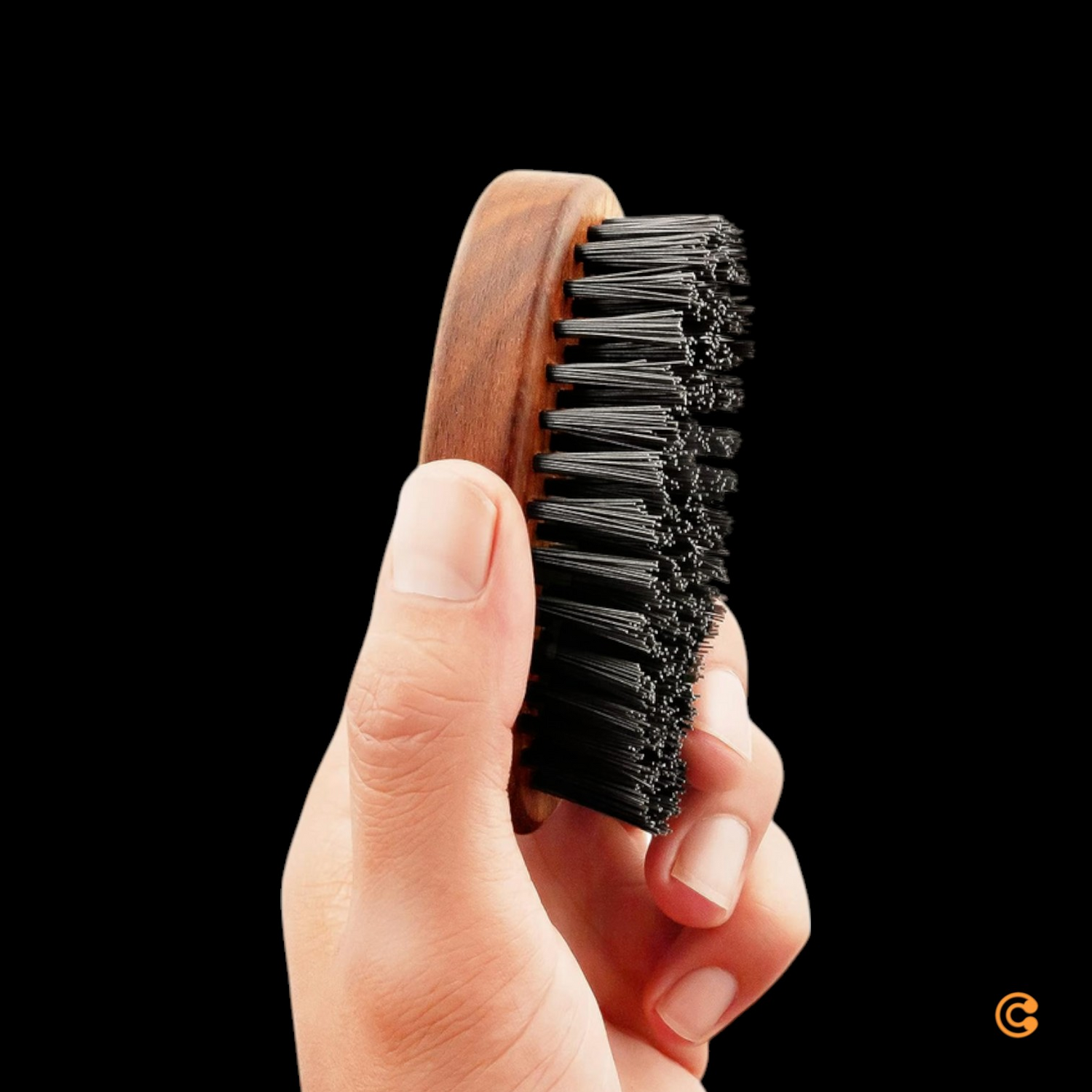 B-Ware Störtebekker Premium Bartbürste Made In Germany Entwirrt Den Bart Nussbaumholz - 4260554490931