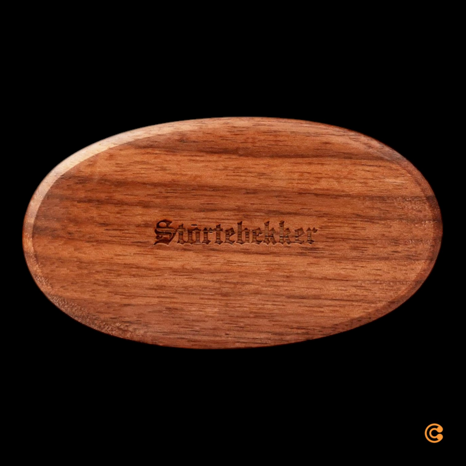 B-Ware Störtebekker Premium Bartbürste Made In Germany Entwirrt Den Bart Nussbaumholz - 4260554490931