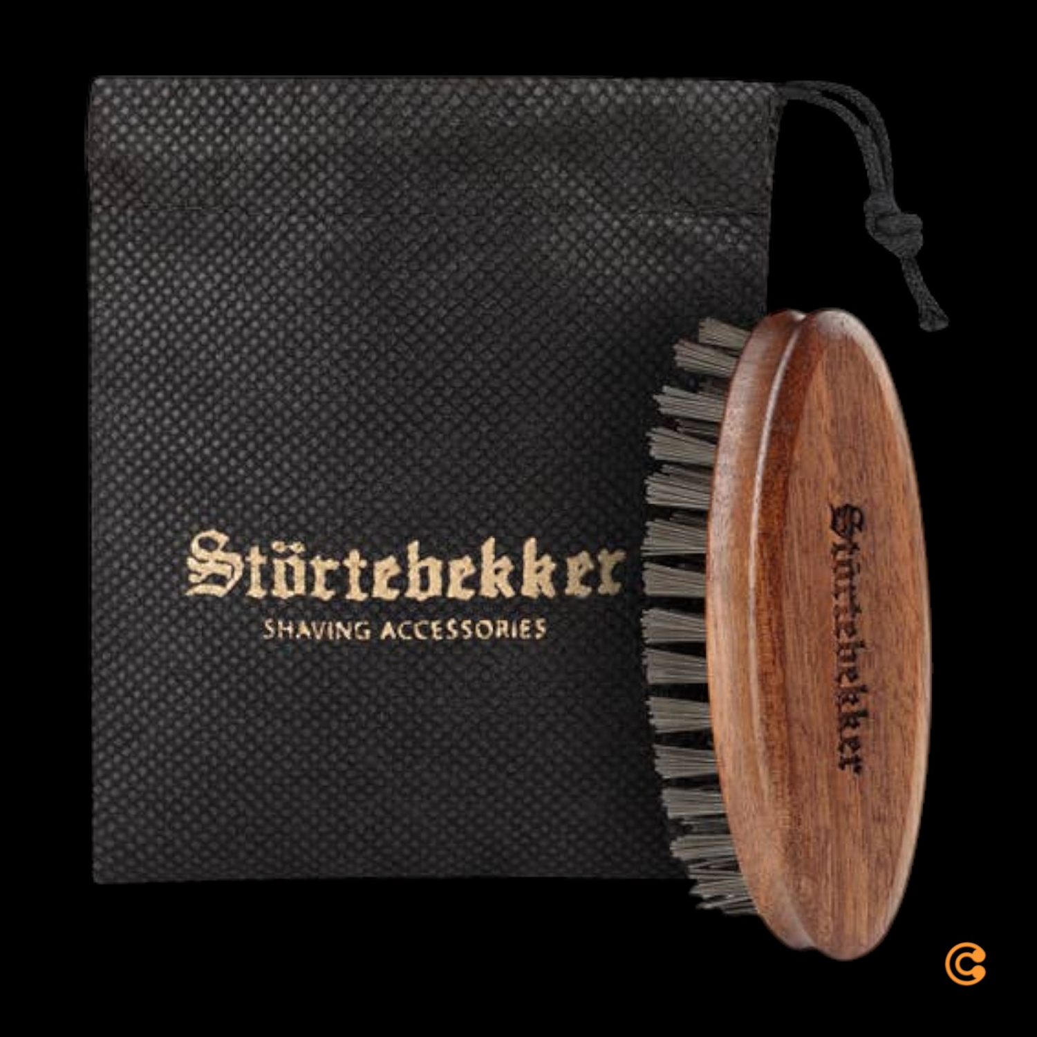 B-Ware Störtebekker Premium Bartbürste Made In Germany Bartkamm Bartpflege Bioni Fil  - 4260554490214