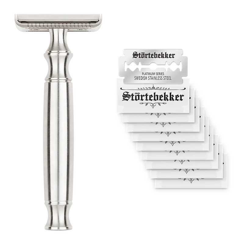 B-Ware Störtebekker Rasierhobel Rasierer Premium Rostock Edelstahl Klassische Rasur311 - 4260554494700