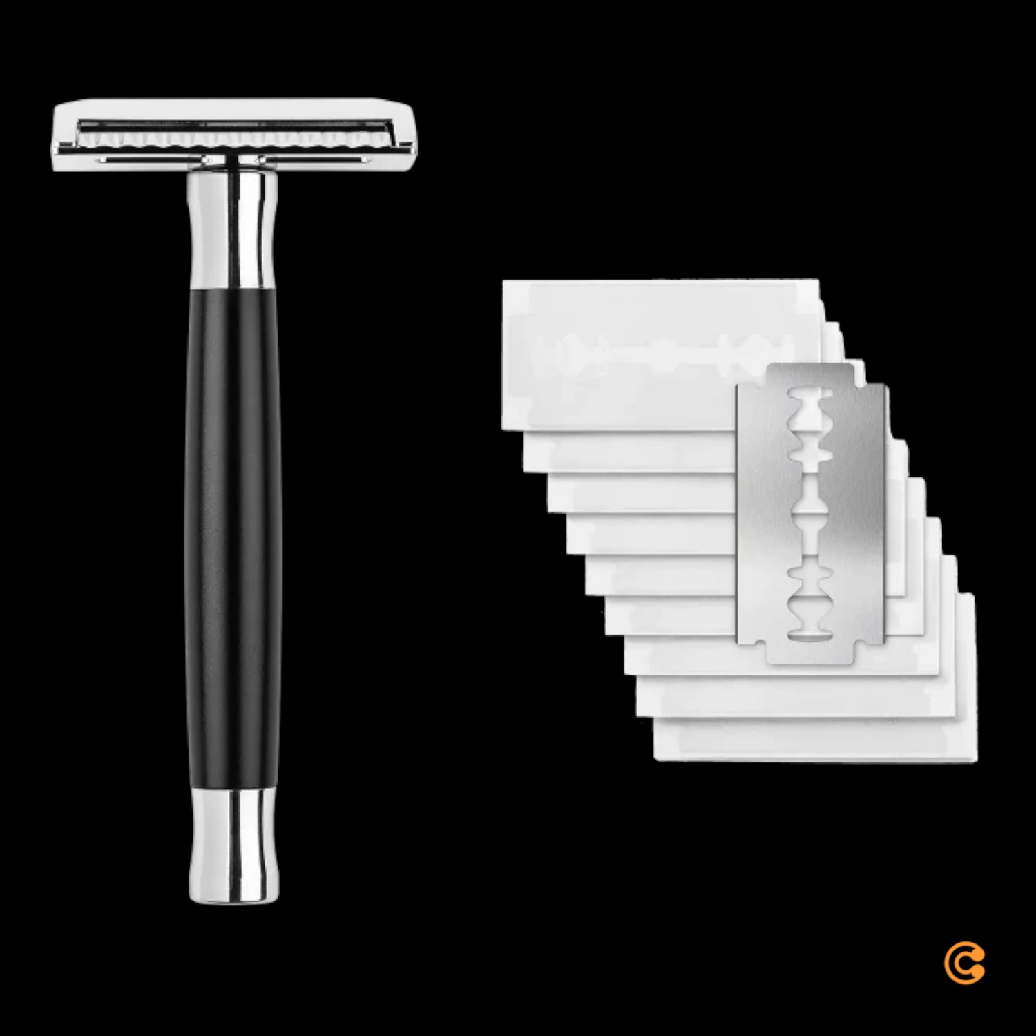 B-Ware Störtebekker Solingen Premium Rasierhobel Rasierer Rasiergriff Griff Hobel607