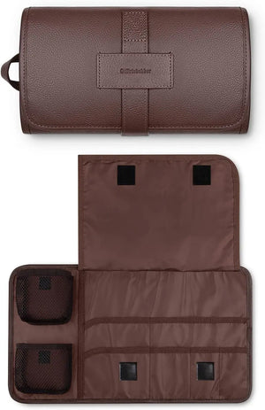 B-Ware Störtebekker Rasiertasche Kulturbeutel Barttasche Leder Rasur Bartguide Premium