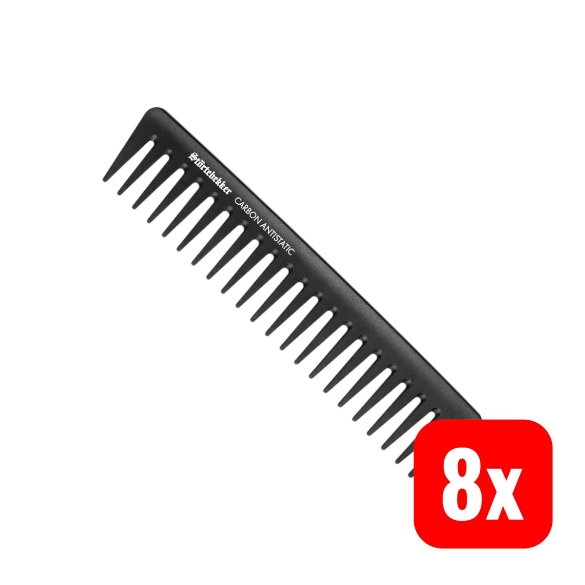 Störtebekker Premium Styling Kamm Herren Frisierkamm Bartkamm 8 STÜCK - 4260554494038