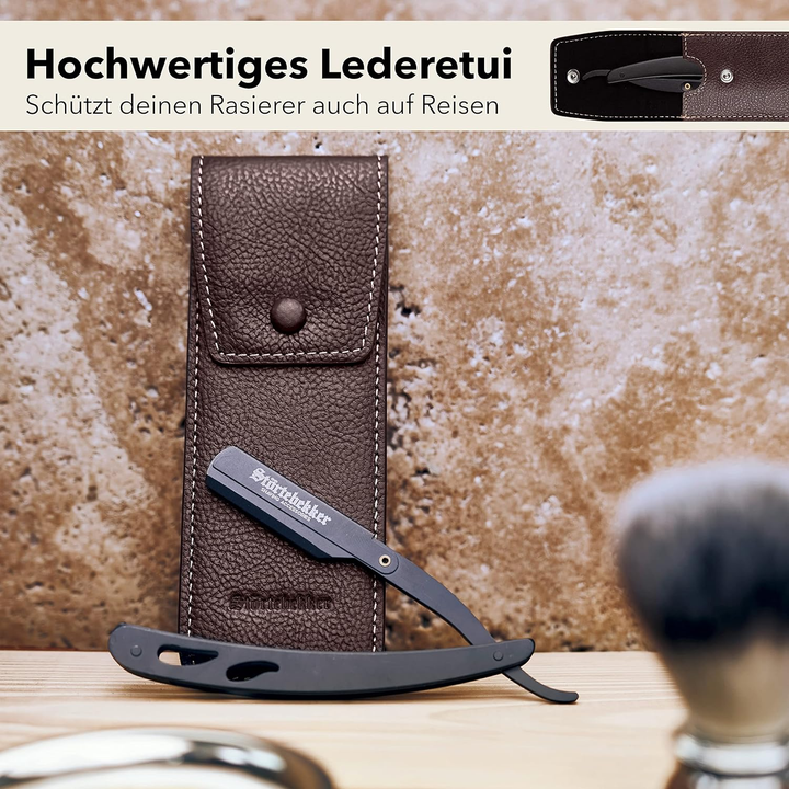 Störtebekker Rasiermesser Rasierer Rasierhobel Inkl 10 Klingen Siehe Text/Foto B-Ware - 4260554490108