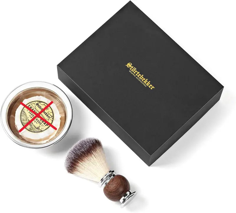 B-Ware Störtebekker Rasierpinselset Rasierbürste Rasur Set Edelstahl Siehe Text/Foto505 - 4260554490153