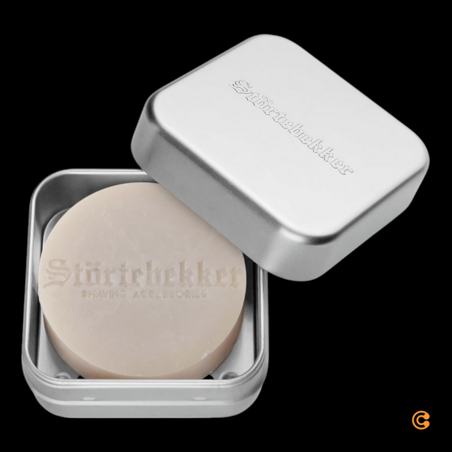 Störtebekker Premium Seifendose Mit Abtropfgitter Für Rasierseife 12 Stück B-Ware - 4260554491792