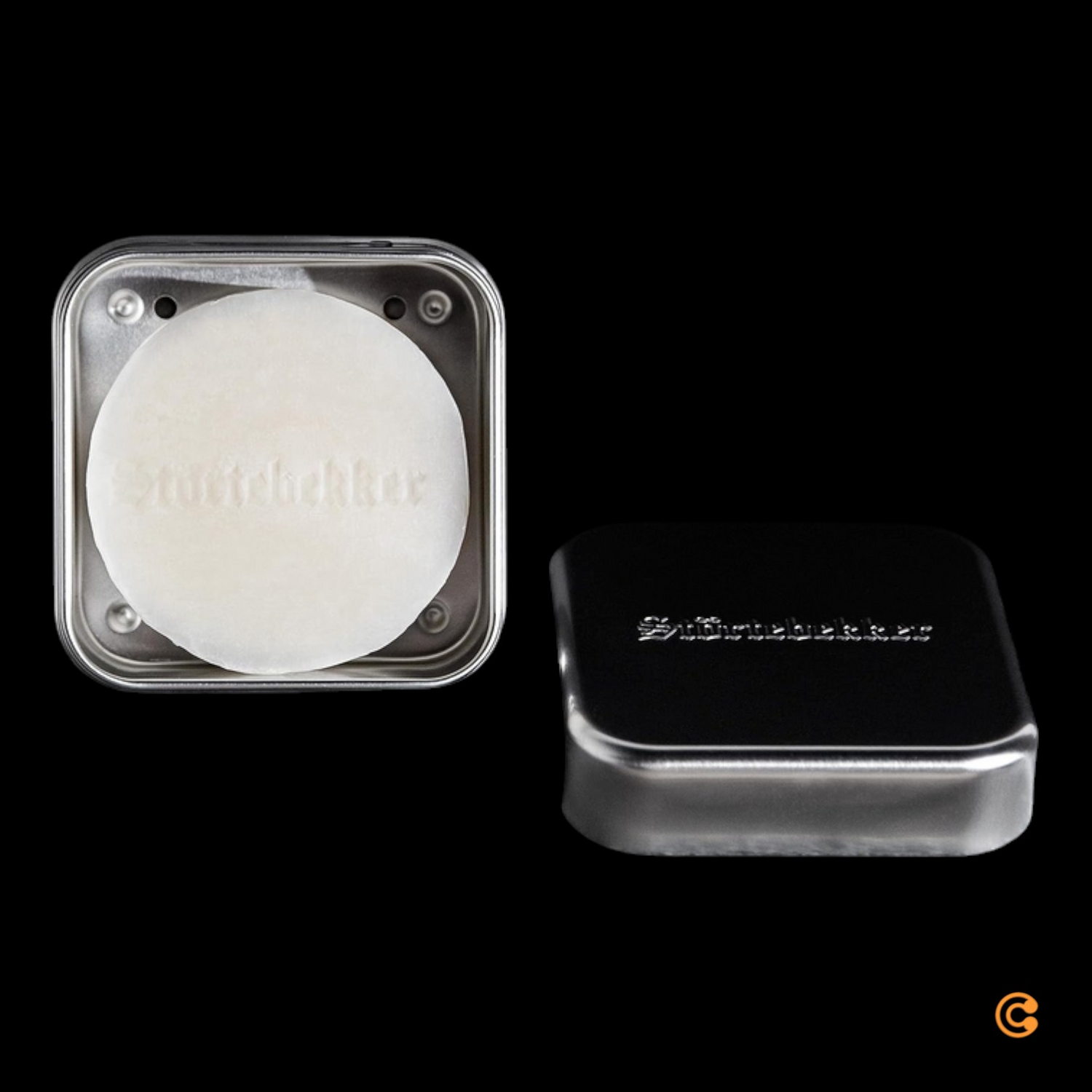 Störtebekker Premium Seifendose Mit Abtropfgitter Für Rasierseife 12 Stück B-Ware - 4260554491792