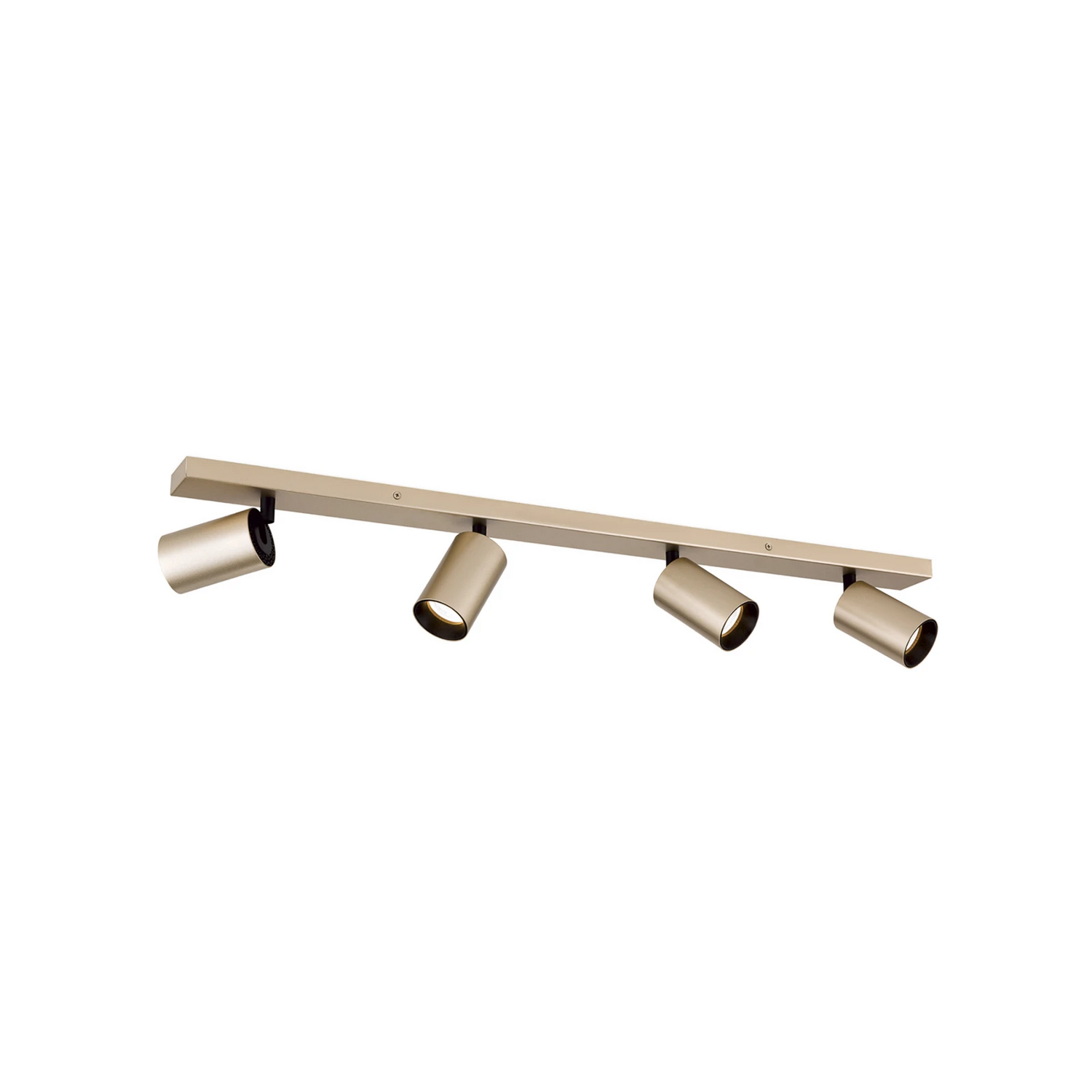 B-Ware Orion Strahler Sean Deckenlampe Deckenlicht 4 Flg. Goldfarben Metall Schwenkbar