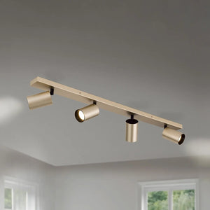 B-Ware Orion Strahler Sean Deckenlampe Deckenlicht 4 Flg Gold Metall Siehe Text/Foto