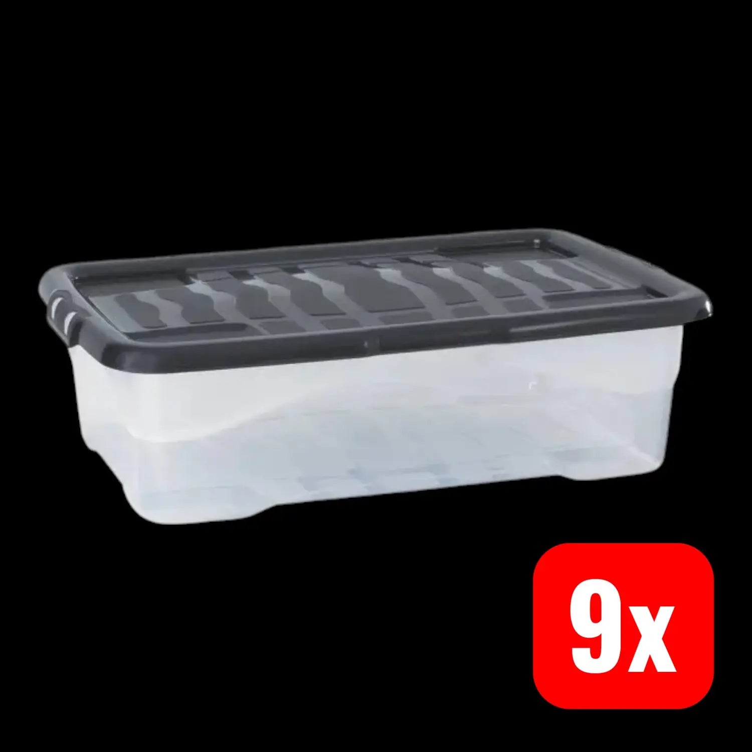 B-Ware Strata Aufbewahrungsbox Kiste Box 30 L Dokumentenaufbewahrung 9 Stück - 5021711059090