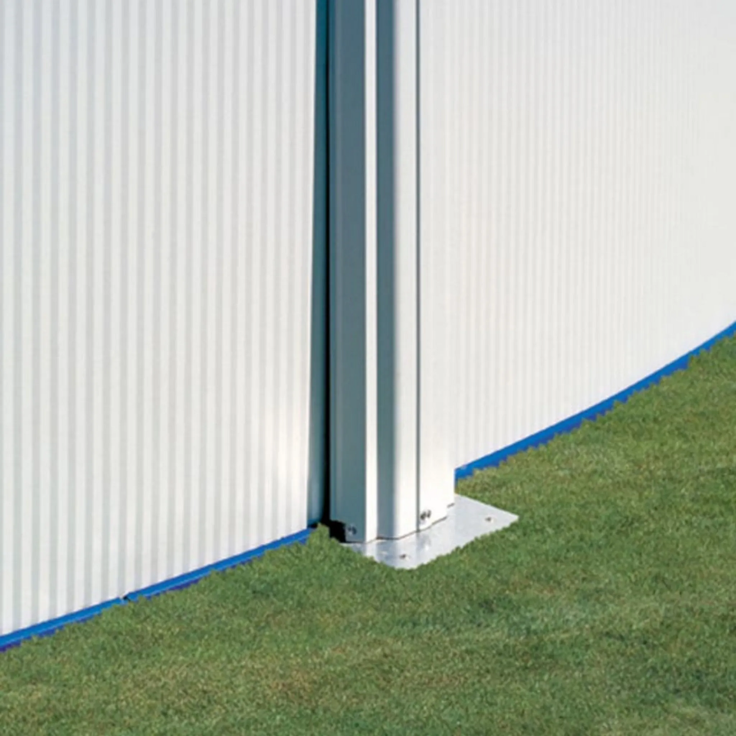 B-Ware Gre Stahlwandpool Rundbecken Pool Schwimmbecken ø460x120cm Fidji Swimmingpool - 8412081211428