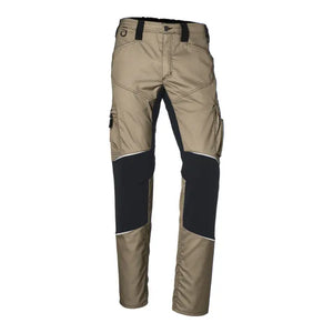 B-Ware Kübler Workwear Arbeitshose Stretchhose Activiq Sandbraun Schwarz Größe 30