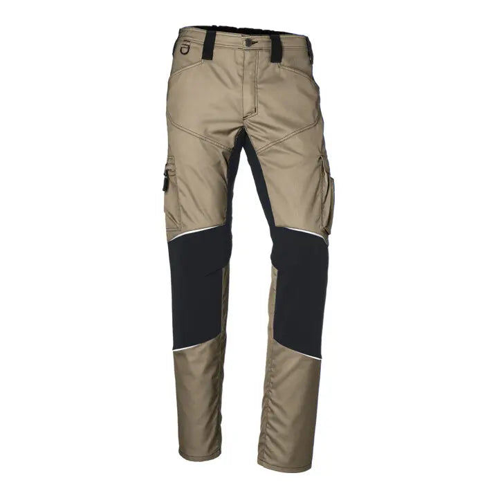 B-Ware Kübler Workwear Arbeitshose Stretchhose Activiq Sandbraun Schwarz Größe 30 - 4053813567037