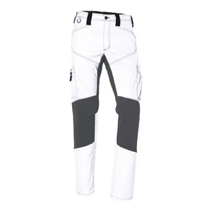 B-Ware Kübler Arbeitshose Bundhose Activiq Hose Weiß Anthrazit Größe 98